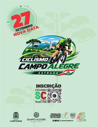 CICLISMO CAMPO ALEGRE - RANKING ESTADUAL - NOVA DATA