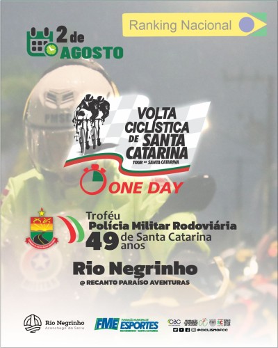 VOLTA CICLISTICA DE SANTA CATARINA - ETAPA RIO NEGRINHO