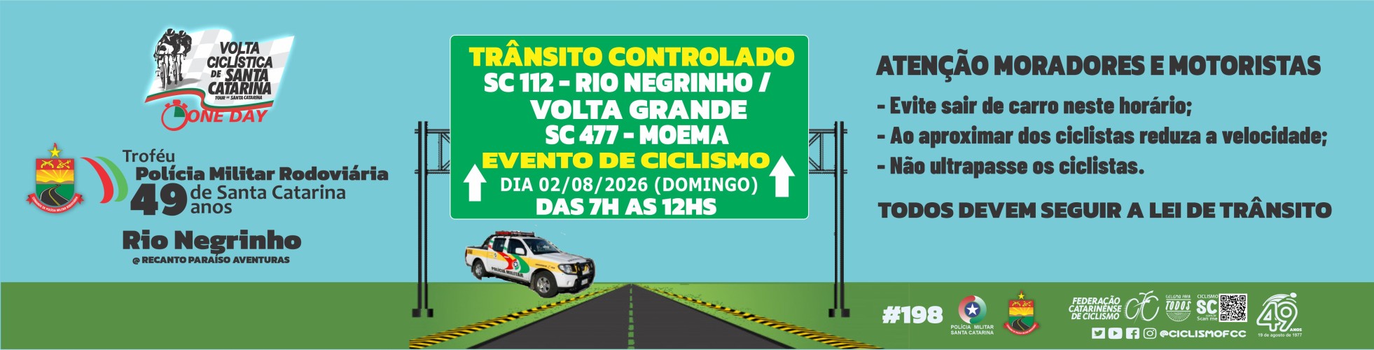 VOLTA CICLISTICA DE SANTA CATARINA - ETAPA RIO NEGRINHO