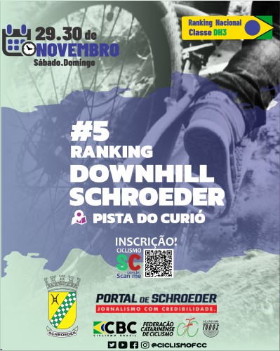 5ª ETAPA RANKING DOWNHILL SCHROEDER