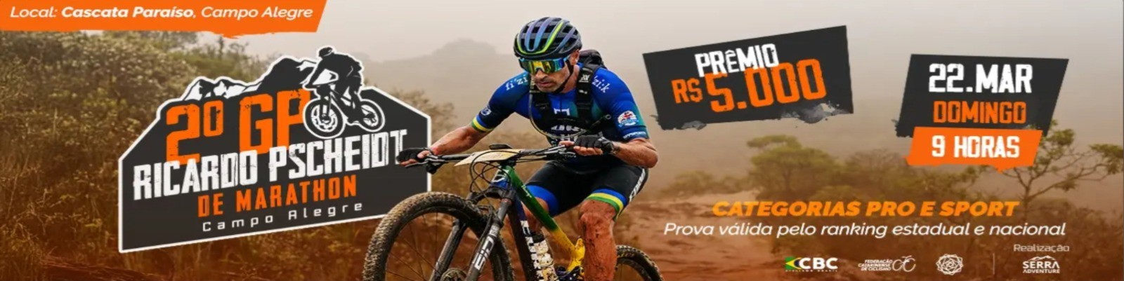2º GP RICARDO PSCHEIDT DE MTB XCM