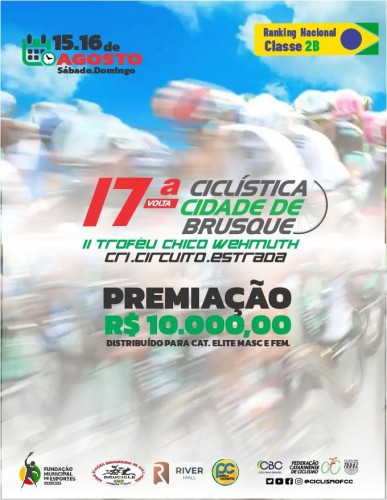 17ª VOLTA CICLÍSTICA CIDADE DE BRUSQUE