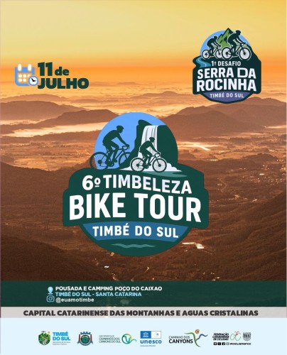 6º TIMBELEZA BIKE TOUR - CICLOTURISMO