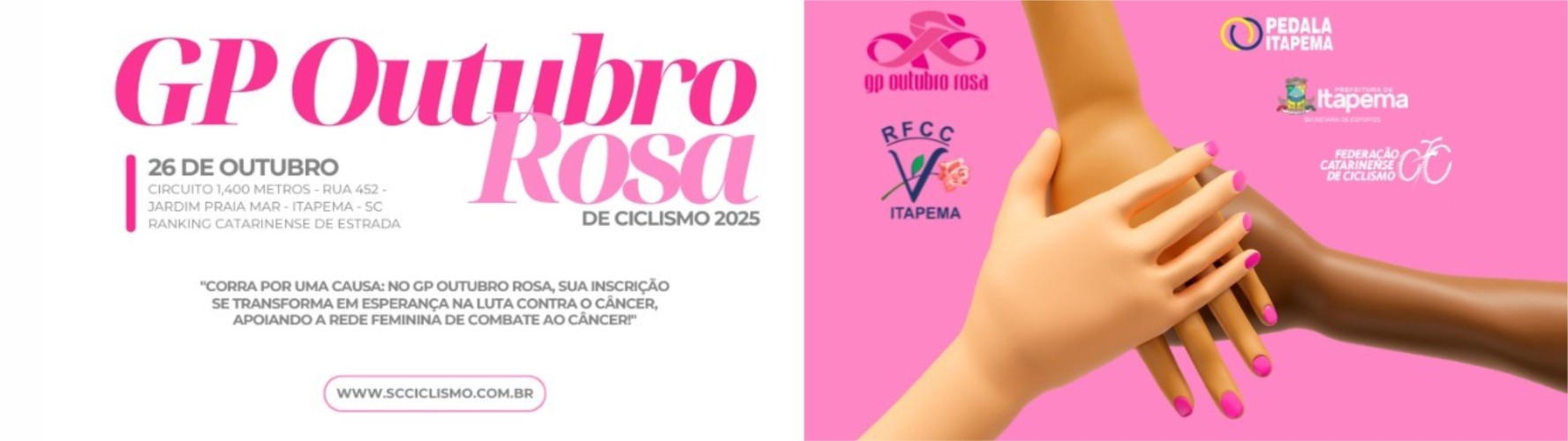 # 9 RANKING ESTRADA - GP OUTUBRO ROSA DE CICLISMO